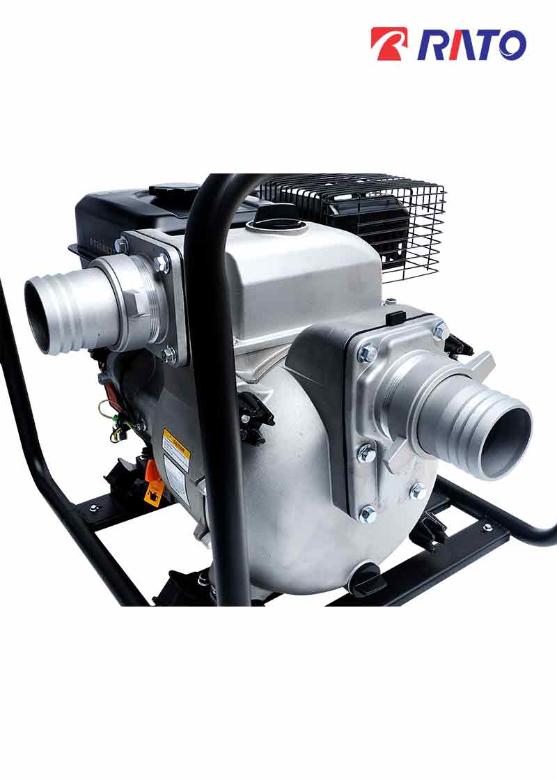 Motobomba RATO RT80NB27 (3″) – «Tragasólidos» - Imagen 3